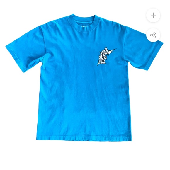 Keep Out Fake Love TEAL FLORIDA T-SHIRT - Picture 2 of 7